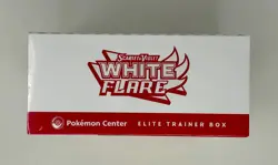 Pokemon Scarlet and Violet White Flare Pokemon Center Elite Trainer Box ETB - Image 5