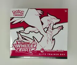 Pokemon Scarlet and Violet White Flare Pokemon Center Elite Trainer Box ETB - Image 1