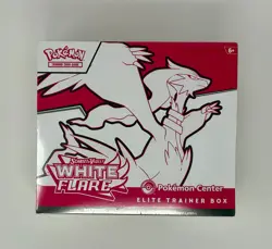 Pokemon Scarlet and Violet White Flare Pokemon Center Elite Trainer Box ETB - Image 1