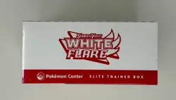 Pokemon Scarlet and Violet White Flare Pokemon Center Elite Trainer Box ETB - Image 5