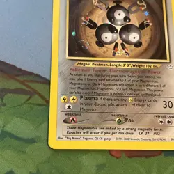 Pokemon TCG Magneton Holo Rare 10/64 Neo Revelation Unlimited - Image 4