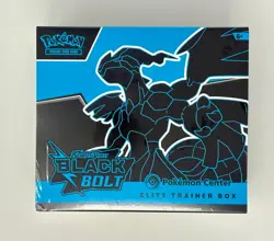 Pokemon Scarlet and Violet Black Bolt Pokemon Center Elite Trainer Box ETB - Image 1