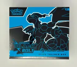 Pokemon Scarlet and Violet Black Bolt Pokemon Center Elite Trainer Box ETB - Image 1