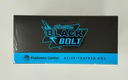 Pokemon Scarlet and Violet Black Bolt Pokemon Center Elite Trainer Box ETB - Image 5