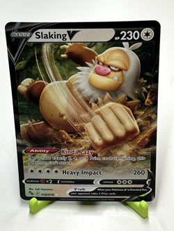 Pokemon Slaking V Pokemon GO 058/078 Ultra Rare NM Condition - Image 1