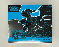Pokemon Scarlet and Violet Black Bolt Pokemon Center Elite Trainer Box ETB - Image 1