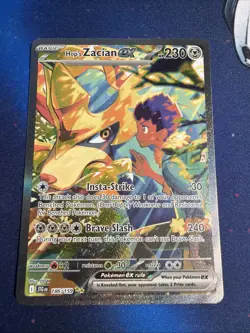 Pokemon TCG Hop's Zacian EX 111/159, Sv09: Journey Together Lightly Played - Image 1