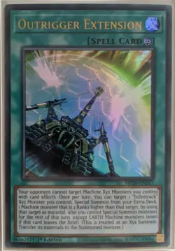 YuGiOh Outrigger Extension Ultra Rare 1st Edition MP20-EN217 - Image 1