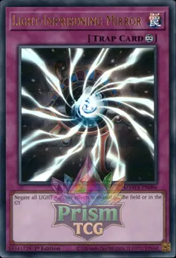 1st ed Light-Imprisoning Mirror ultra rare MAMA-EN096 Yugioh - Image 1