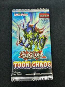 YuGiOh 1x Toon Chaos 1st Edition Booster Pack North American Factory Sealed - Image 1