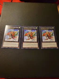 x3 Gaia Dragon, the Thunder Charger - BLC1-EN071 - Common - 1st Edition Yu-Gi-Oh - Image 1