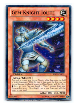 Gem-Knight Iolite - HA06-EN032 - Super Rare - 1st Edition - Yugioh - Image 1