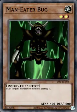Man-Eater Bug - LOB EN108 - Super Rare - Yugioh - Image 1