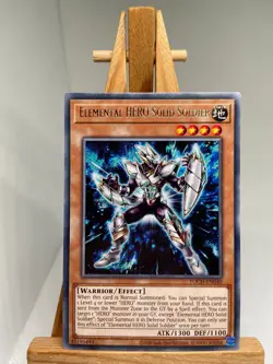 Elemental HERO Solid Soldier - Rare TOCH-EN040 - NM - YuGiOh - Image 1