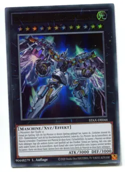 Yu-Gi-Oh! Gottliches Arsenal AA Zeus Himmelsdonner Ultra Rare STAX-DE044 - Image 1