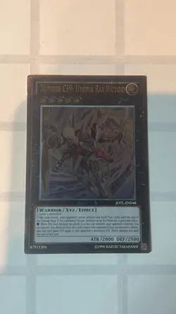 JOTL-EN048 Number C39: Utopia Ray Victory Ultimate Rare Unlim Ed NM Yugioh Card - Image 1