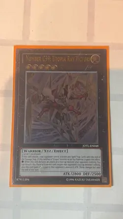 JOTL-EN048 Number C39: Utopia Ray Victory Ultimate Rare Unlim Ed NM Yugioh Card - Image 3