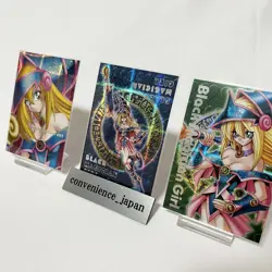 Yu-Gi-Oh Dark Magician Girl Dungeon Dice Monster DDM 3 Card Secret KONAMI Used - Image 1