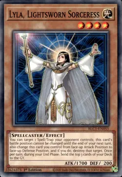 Lyla, Lightsworn Sorceress - 1st Edition BLC1-EN055 - NM - YuGiOh - Image 1