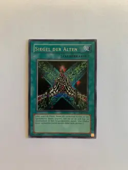 Yugioh Karte: Siegel der Alten (PCK-G003) - Secret Rare, Deutsch, Vintage, Promo - Image 2