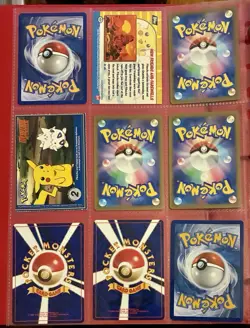 Vintage Pokemon Card Collection - No Binder Lot 5 Pages - Holo - Modern LP/NM - Image 2