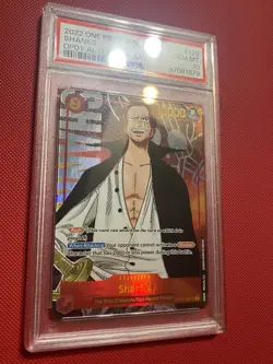 ERROR Slab One piece CARD TCG OP01-120 Shanks Alt Art PSA 10 English - Image 5