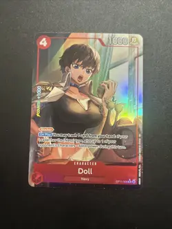 One Piece Card - DOLL OP11-008 (R) Alt Art A Fist of Divine Speed English NM/M - Image 1