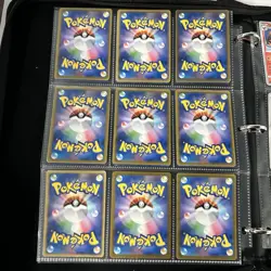 Pokemon Vintage Mixed Lot of Cards Holos Binder Page Magmar EX - Image 4
