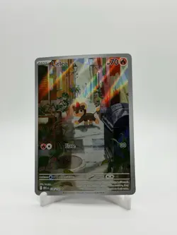 Litleo 139/132 - Pokemon Card TCG - Mega Evolution Illustration Rare - NM - Image 1