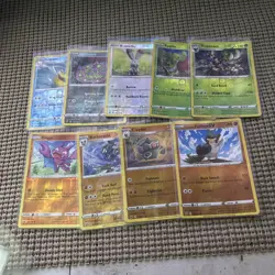 pokemon cards bundle lot Holograms 9 Cards - Image 1
