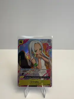 S-Snake (Alt Art) OP13-114 R Carrying on His Will - ONE PIECE Card Game ENGLISH - Image 1