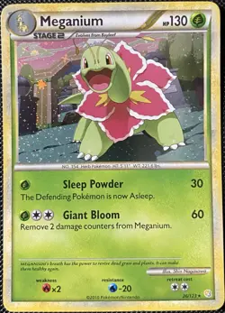 Meganium 026/123 Deck Exclusives Cosmos Holo (See Photos) Pokemon Card - Image 1