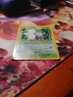 Jumpluff 7/111 2000 Neo Genesis Pokemon Card Vintage WOTC Holo Rare - Damaged - Image 1
