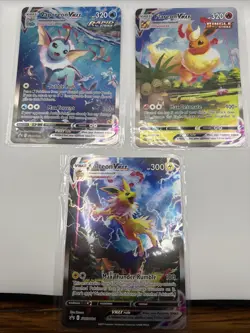 Jumbo Promo Flareon, Jolteon & Vaporeon VMAX Oversized Pokemon Cards🔥 - Image 1
