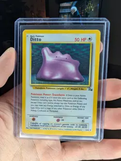 Pokemon Cards - Ditto - Fossil - Set Of 3 - Image 2