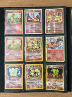 Vintage Pokemon Card Binder Collection - 72 Card Collection WOTC - Image 2