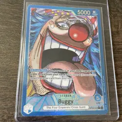 Buggy OP09-042 Leader Parallel One Piece Card Emperors in the New World English - Image 2