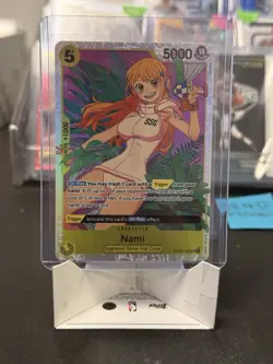 One Piece Nami OP08-106 SR Super Rare Two Legends Card English NM - Image 1