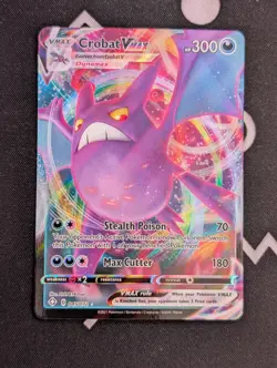 Crobat VMAX - 045/072 - Pokemon Shining Fates Sword & Shield Ultra Rare Card NM - Image 1