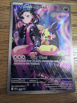 Marnie’s Morpeko Holo Rare SV: Scarlet & Violet Promo Cards 206 - Image 1