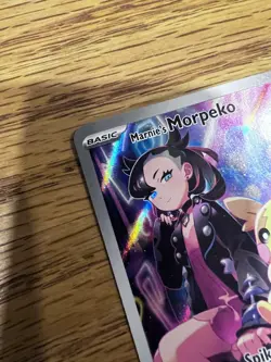 Marnie’s Morpeko Holo Rare SV: Scarlet & Violet Promo Cards 206 - Image 2