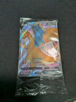 SEALED Charizard V SWSH050 SWSH: Sword & Shield Black Star Promo Cards Holo - Image 1