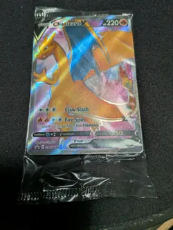 SEALED Charizard V SWSH050 SWSH: Sword & Shield Black Star Promo Cards Holo - Image 3