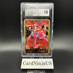 DON !! Card Nami Robin Hancock Uta Gold Heroines Edition Japanese 39 ONE PIECE - Image 1