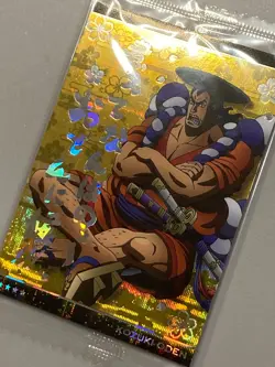 Kozuki Oden - S No.8 SEC - One Piece Itajaga Wafer Card Sealed Japanese - Image 2