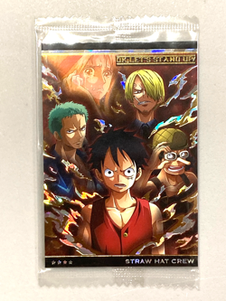 Straw Hat Crew - S No.5-SEC2 - One Piece Itajaga Wafer Card Japanese - Image 1