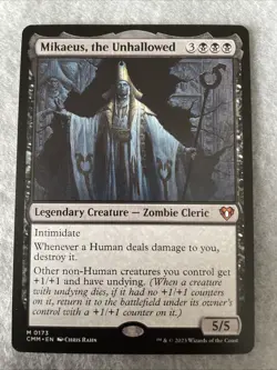 MTG Mikaeus, the Unhallowed - Commander Masters #173 - Image 1