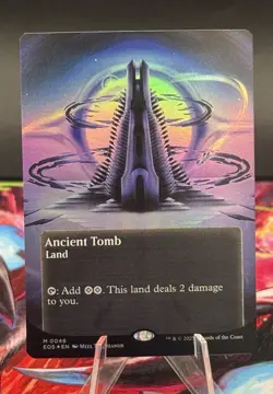 Ancient Tomb (0046) (Borderless) FOIL MTG Edge of Eternities NM X1 - Image 1