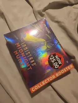 MTG Innistrad Midnight Hunt Collector Booster Pack Sealed Magic The Gathering - Image 1