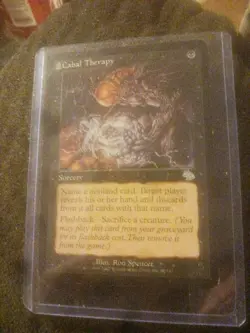 MTG Cabal Therapy Judgment 62/143 Regular Uncommon - Image 1